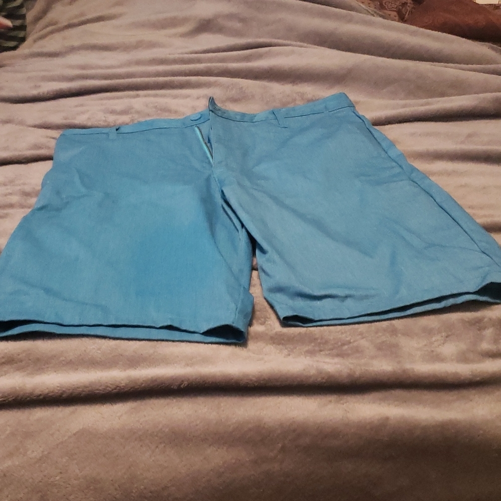 Men's teal blue shorts